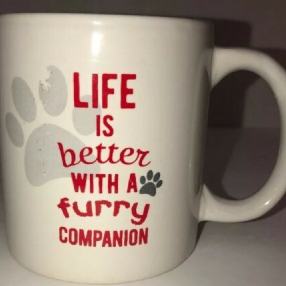 Life Is Better With A Furry Companion Coffee Mug